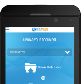 Remit Guru Blackberry Application
